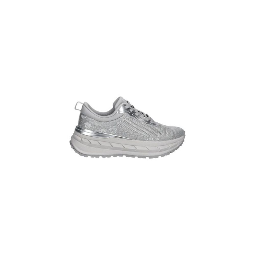 Guess Silver Polyester Chunky Women's Sneakers